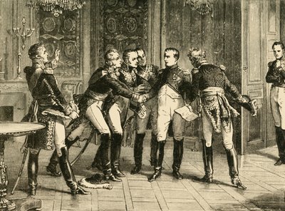 Napolyon Bonapart'ın tahttan çekilmesi, 1815, 1890. by Unbekannt