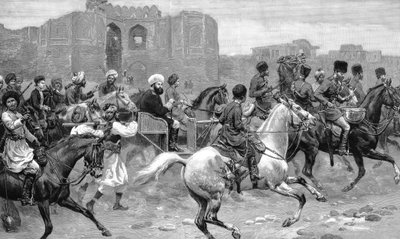 Abdor Rahman Khan 1844-1901, Afganistan hükümdarı 1880-1901, 1893 by Unbekannt