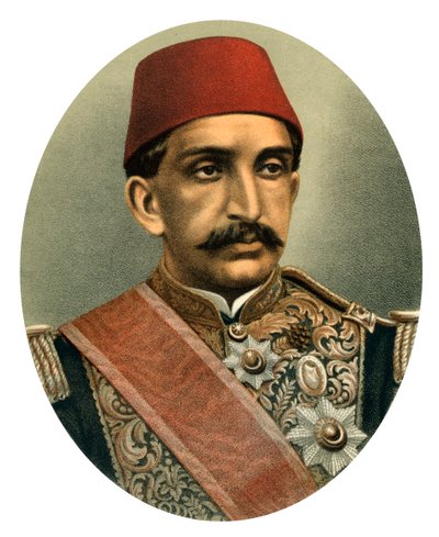 Abdülhamid II, Türkiye Sultanı, 19. yüzyılın sonlarında by Unbekannt