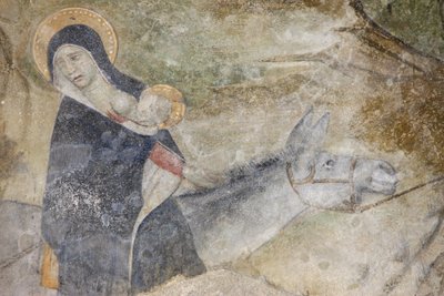 Abondance manastır kilisesi freski: Mısır