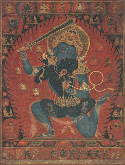 Akela, Consort Vishwavajari ile, 1525-50. by Unbekannt