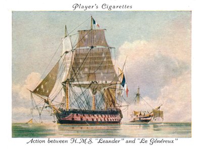 H.M.S.Leander ve Le Genereux arasındaki aksiyon, 1936. by Unbekannt