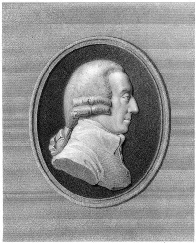 Adam Smith, 18. yüzyıl İskoç filozofu ve ekonomisti by Unbekannt