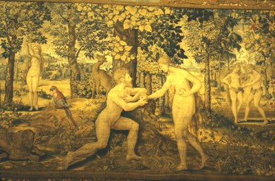 Adem ve Havva. Günaha, c16. yüzyıl, 20. yüzyıl by Unbekannt