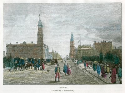 Adelaide, Güney Avustralya, Avustralya, c1890 by Unbekannt
