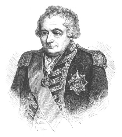 Amiral Sir John Jervis, c1880 by Unbekannt