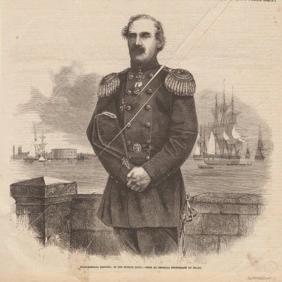 Amiral Stepan Stepanovich Lesovsky 1816-1866, 1863 by Unbekannt