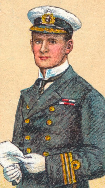 Amiral Teddy Evans, 1881-1957, İngiliz deniz subayı ve Antarktika kaşifi, 1916 by Unbekannt