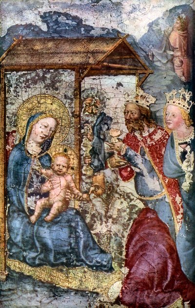 Üç Kralın Hayranlığı, c1360 1955 by Unbekannt