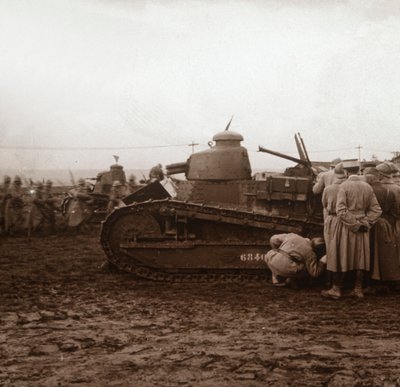 Tanklarla ilerleme, c1914-c1918 by Unbekannt