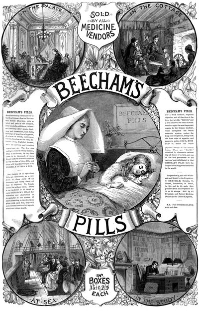 Beechams Hapları İlanı, 1887 by Unbekannt