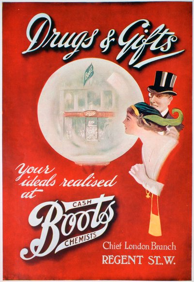 Kimyagerlerin Çizmesi için Reklam, 1913 by Unbekannt