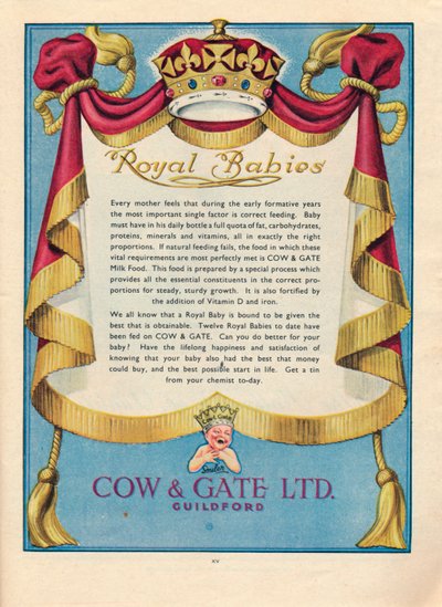 Cow & Gate Ltd. Reklamı, 1951 by Unbekannt