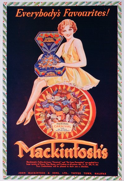 Mackintoshs şekerleme reklamı, 1932 by Unbekannt
