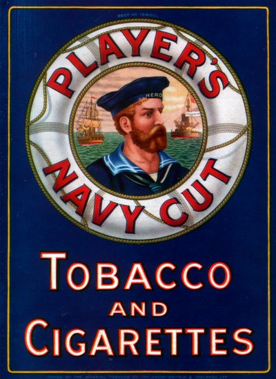 Oyuncu İlanı Navy Cut Tütün ve Sigara, 1923 by Unbekannt