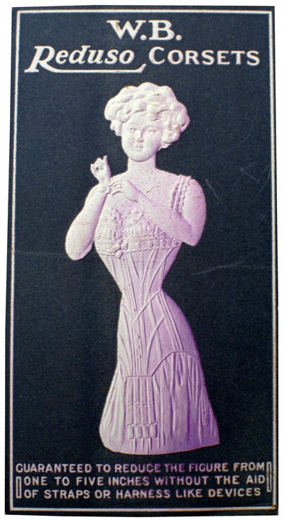 WB Reduso korse reklamı, 1900