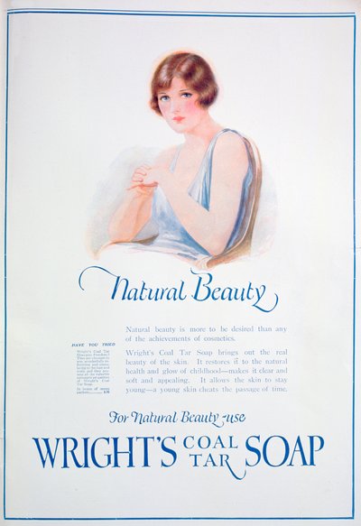 Wrights Kömür Katranı Sabunu İlanı, 1925 by Unbekannt