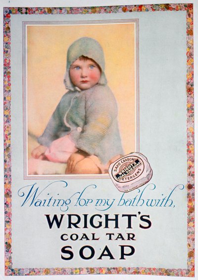 Wrights kömür katranı sabunu reklamı, 1924 by Unbekannt