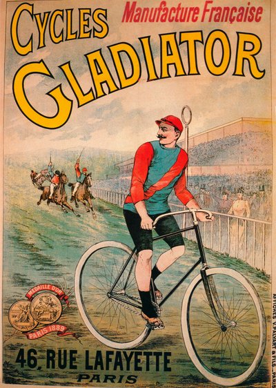 Döngüler Gladyatör bisikletleri için reklam, c1900 by Unbekannt