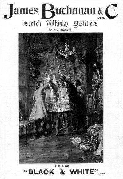 James Buchanan and Co. scotch viski için reklam by Unbekannt
