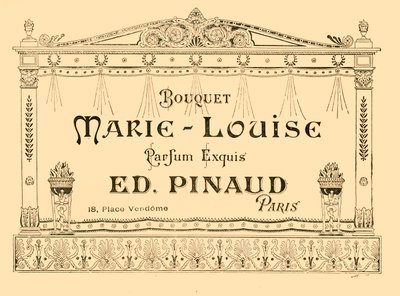 Marie-Louise parfümünün reklamı, 1903. by Unbekannt