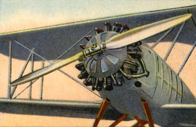 Heddernheimer Kupfer-Werk bakır fabrikaları tarafından yapılan Aeron-Reed metal pervane, 1932. by Unbekannt