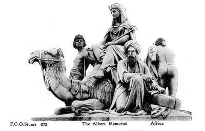 Afrika, Albert Memorial, Londra, 20. yüzyıl by Unbekannt