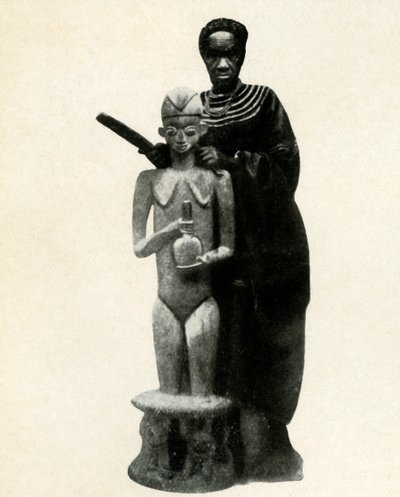 Afrikalı heykeltıraş Kamerun, 1947. by Unbekannt
