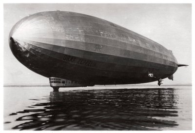 LZ127 Graf Zeppelin zeplin Konstanz Gölü
