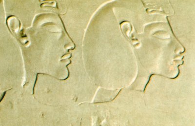 Akhenaten, Mısır, MÖ 1375 by Unbekannt