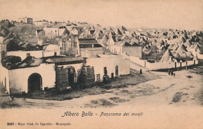 Albero Bello - Dağların Panoraması, c1910. by Unbekannt