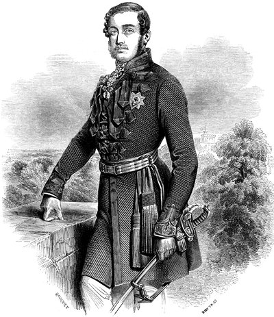 Albert 1819-1861, Kraliçe Victoria