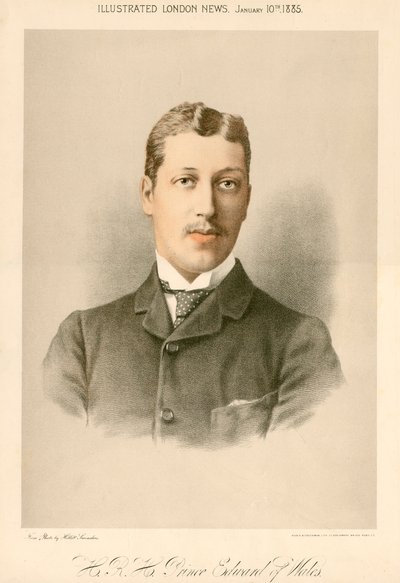 Albert Victor, Clarence Dükü, 1885 by Unbekannt