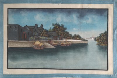 Bir Nehir Boyunca Sahnelerin On İki Resmini İçeren Albüm, 19. yüzyıl. by Unbekannt