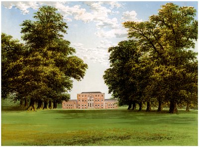 Aldby Park, Yorkshire, Darley ailesinin evi, c1880 by Unbekannt