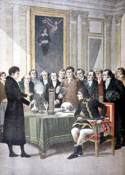Alessandro Volta, pilini Napolyon