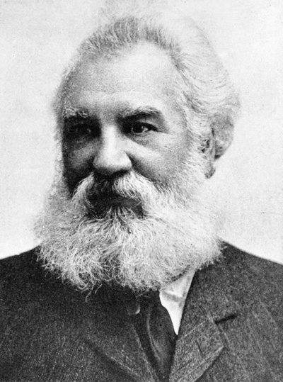 Alexander Graham Bell 1847-1922, İskoç asıllı Amerikalı mucit, 1907 by Unbekannt