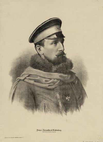 Alexander Joseph 1857-1893, Bulgaristan Prensi, 1880 by Unbekannt