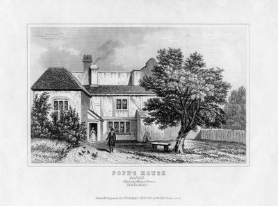 Alexander Popes Evi, Binfield, Berkshire, 19. yüzyılın ortaları by Unbekannt