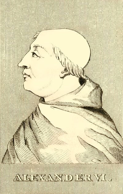 Alexander VI, 1431-1503, 1830. by Unbekannt