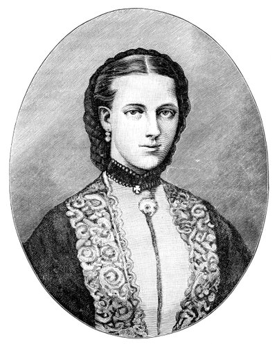 Alexandra, Galler Prensesi, 19. yüzyılın sonlarında by Unbekannt
