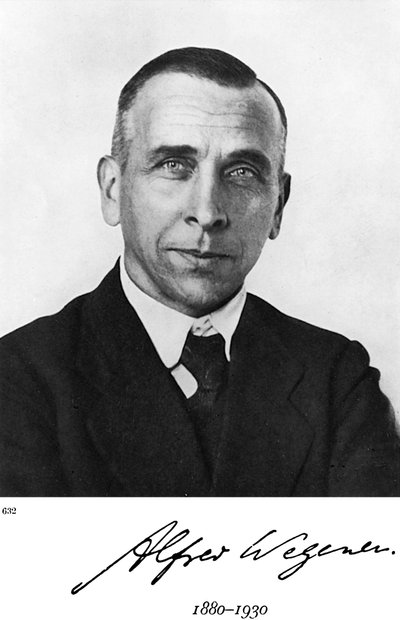Alfred Lothar Wegener, Alman jeofizikçi ve meteorolog by Unbekannt