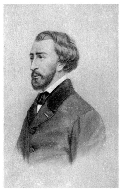 Alfred de Musset, Fransız Romantik oyun yazarı, şair ve ressam, c1845-1890 by Unbekannt