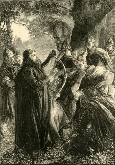 Büyük Alfred, Arpçı Kılığında, Guthrum