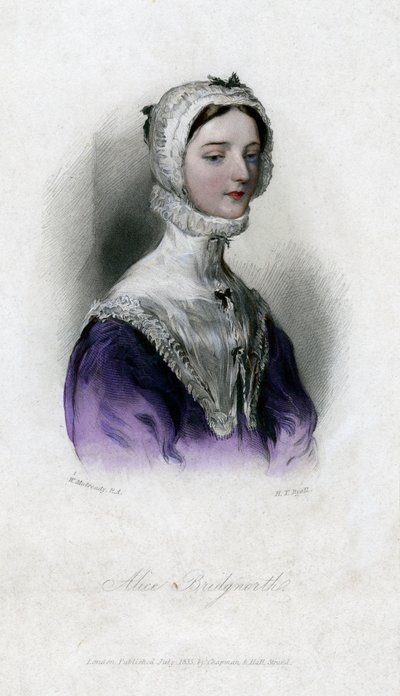 Alice Bridgenorth, Walter Scott
