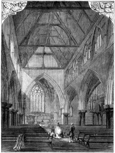 All Saints Kilisesi, Notting Hill, Londra, 1861 by Unbekannt