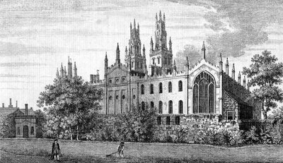 Tüm Ruhlar Koleji, Oxford Üniversitesi by Unbekannt