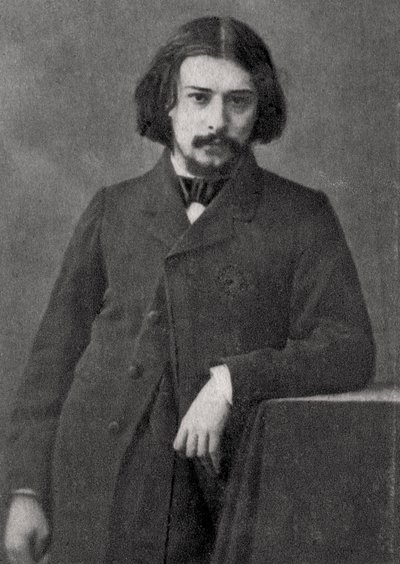 Alphonse Daudet, Fransız romancı, 1869 by Unbekannt