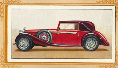 Alvis Speed 20 Açılır Kafa Coupé , c1936 by Unbekannt