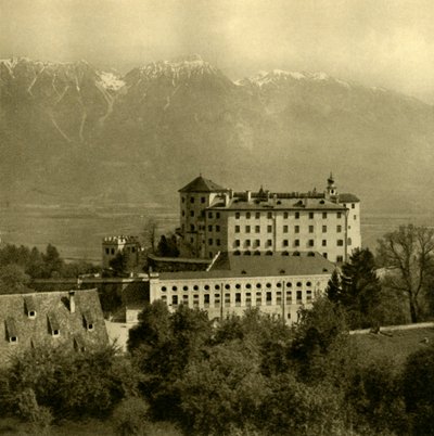 Ambras Kalesi, Innsbruck, Tirol, Avusturya, c1935. by Unbekannt